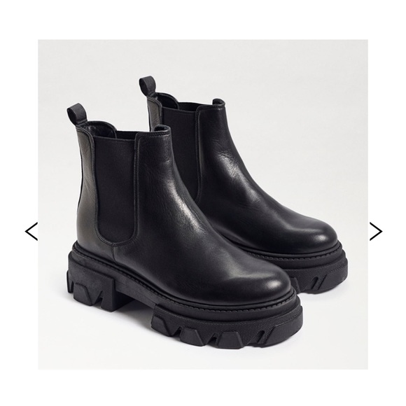 Sam Edelman Daelyn Lug Sole Booties - Picture 2 of 11